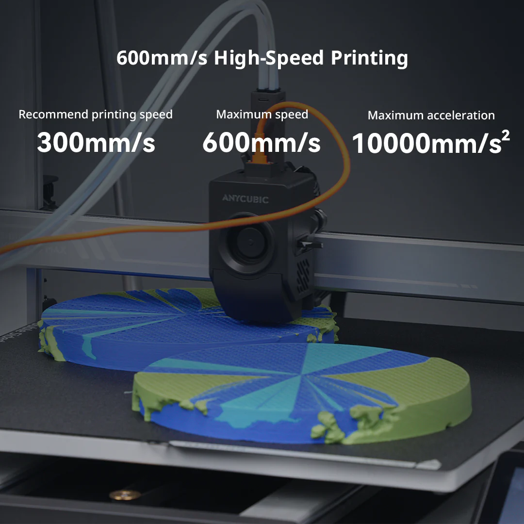 Anycubic Kobra 3 Max Combo 3D Printer, Multicolor Printing 600mm/s High-Speed Printing, Large Build Volume 420x420x500mm - Image 4